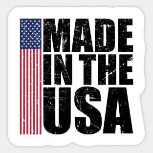 Made In The USA Perfect 4th of July Patriotic Gift Sticker